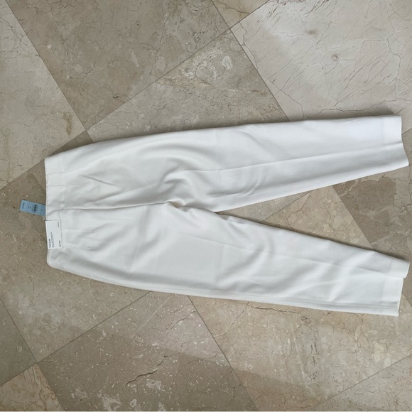 Ann Taylor Ankle High Rise Petite Pants in Cream - Picture 6 of 8